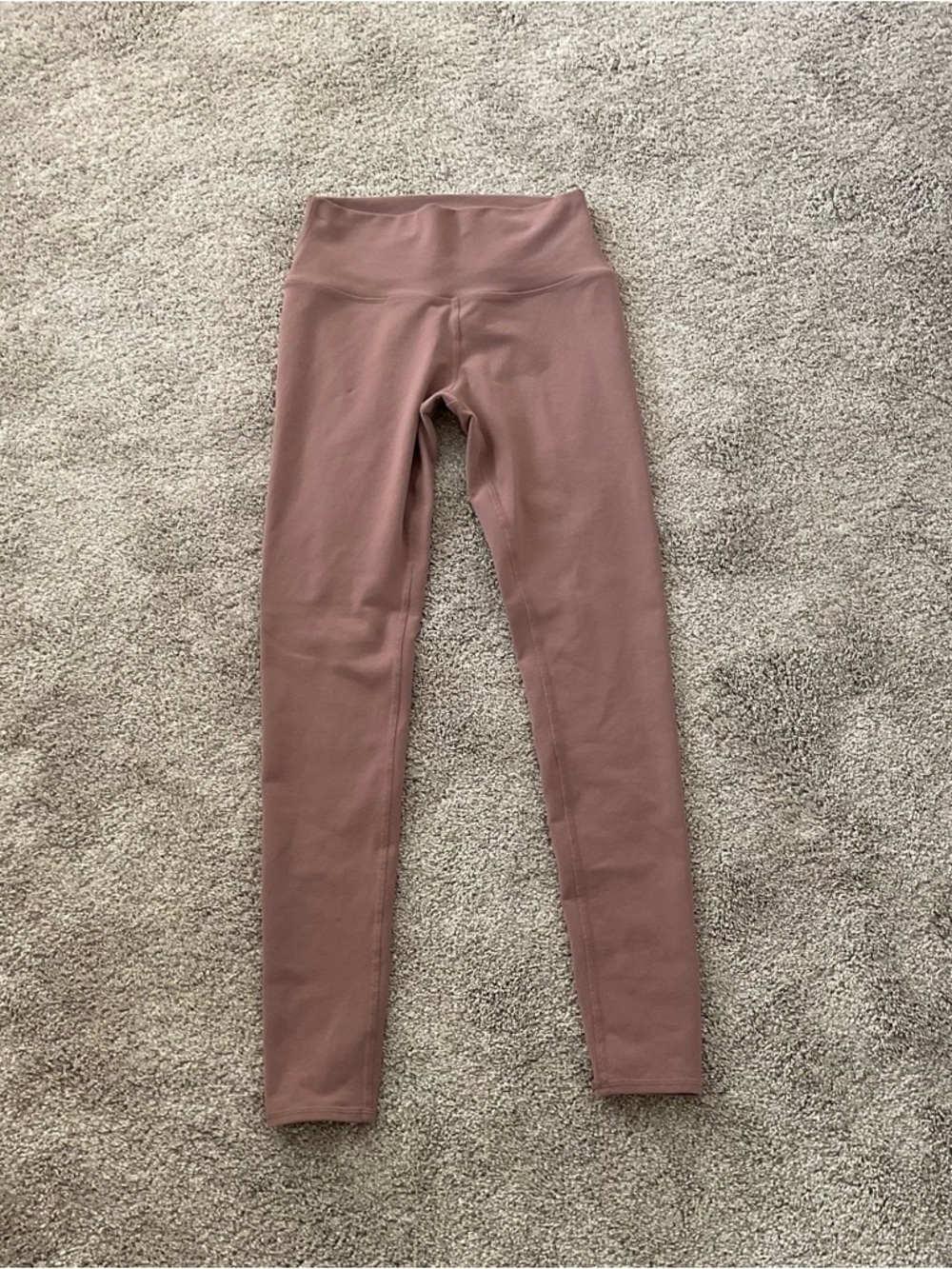 ALO Yoga High-Waist Dash Legging Dusty Pink Athleisure Yoga Gym Workout Medium